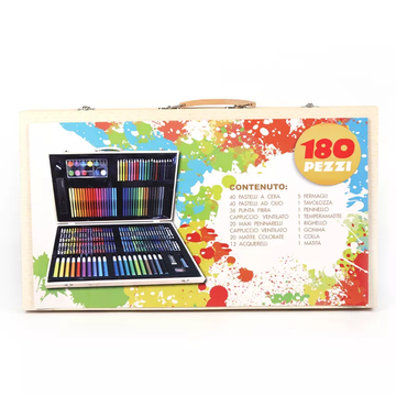 180 Pc Wooden Art Set