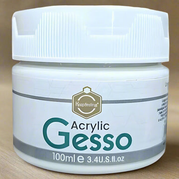 Keep Smiling White Gesso 100ml – Perfect Primer for Your Artistic Creations