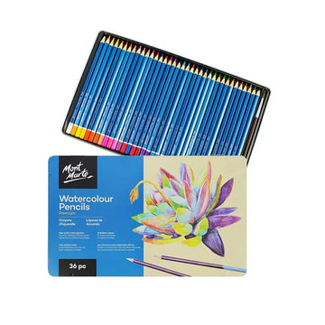 Mont Marte Watercolour Pencils Set – 36 Pieces for Artistic Mastery